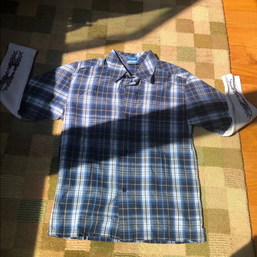 Boys L/S button down shirt 12